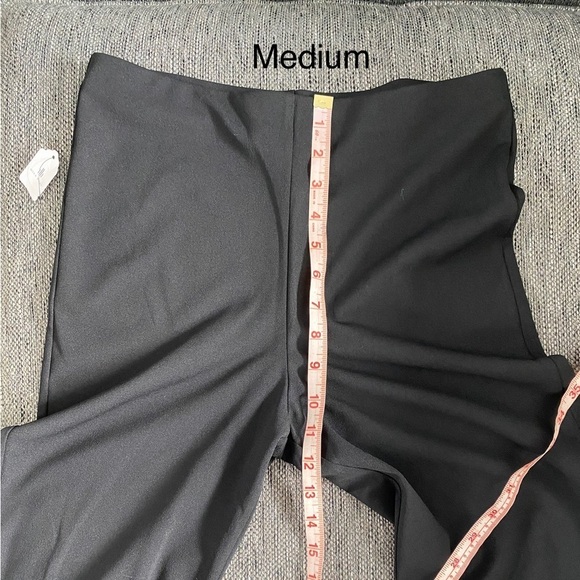 Black high waisted flare pants medium and large NWT Love Tree - Picture 13 of 16
